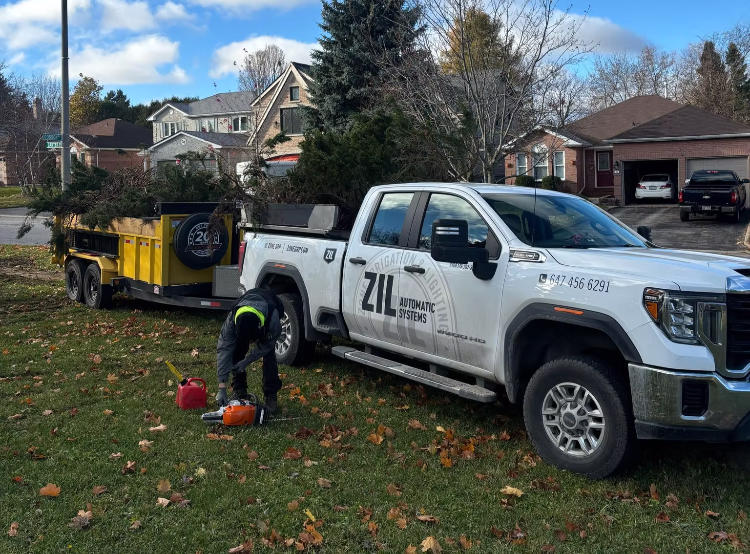 Routine groundskeeping and property maintenance